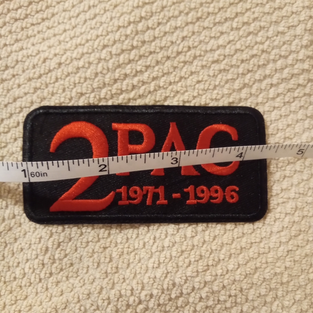 BAND PATCH- Tupac (Date) - Picture 2 of 2